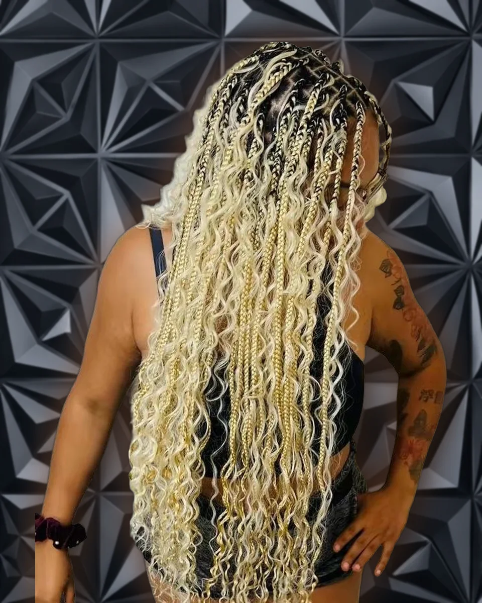 Medium Large Bohemian Knotless